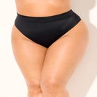 High Waist Cheeky Tummy Control Swim Brief image number null