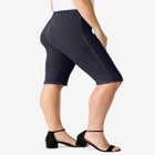 Plus Size Comfort Stretch Bermuda Jean Short image number 2