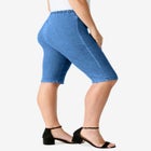 Plus Size Comfort Stretch Bermuda Jean Short image number 2