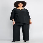 2-Piece Embellished Keyhole Pant Set image number null