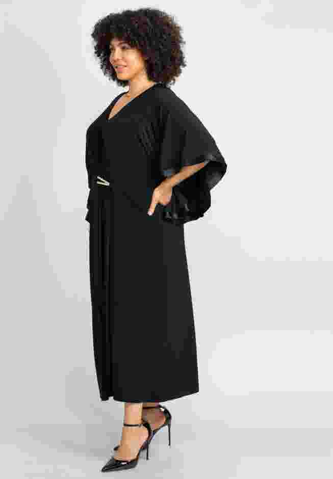 V-Neck Twist Maxi Dress image number 1