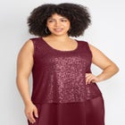 2-Piece Sequin & Charmeuse Jacket Dress Set image number null
