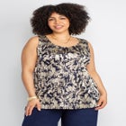 3-Piece Foil Print Pant Set image number null