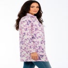 Kate Long-Sleeve Crisp Cotton-Blend Button-Front Tunic image number null