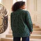 Plus Size Kate Long Sleeve Easy Cotton-Blend Button-Front Shirt image number 1