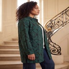 Plus Size Kate Long Sleeve Easy Cotton-Blend Button-Front Shirt image number 2