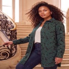 Plus Size Kate Long Sleeve Easy Cotton-Blend Button-Front Shirt image number 0