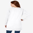 Perfect Longer-Length Cotton Cardigan Sweater image number null