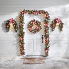 26" Pre-Lit Christmas Cheer Wreath image number null