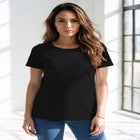 Plus Size Cotton Ultimate Crewneck Tee image number 0