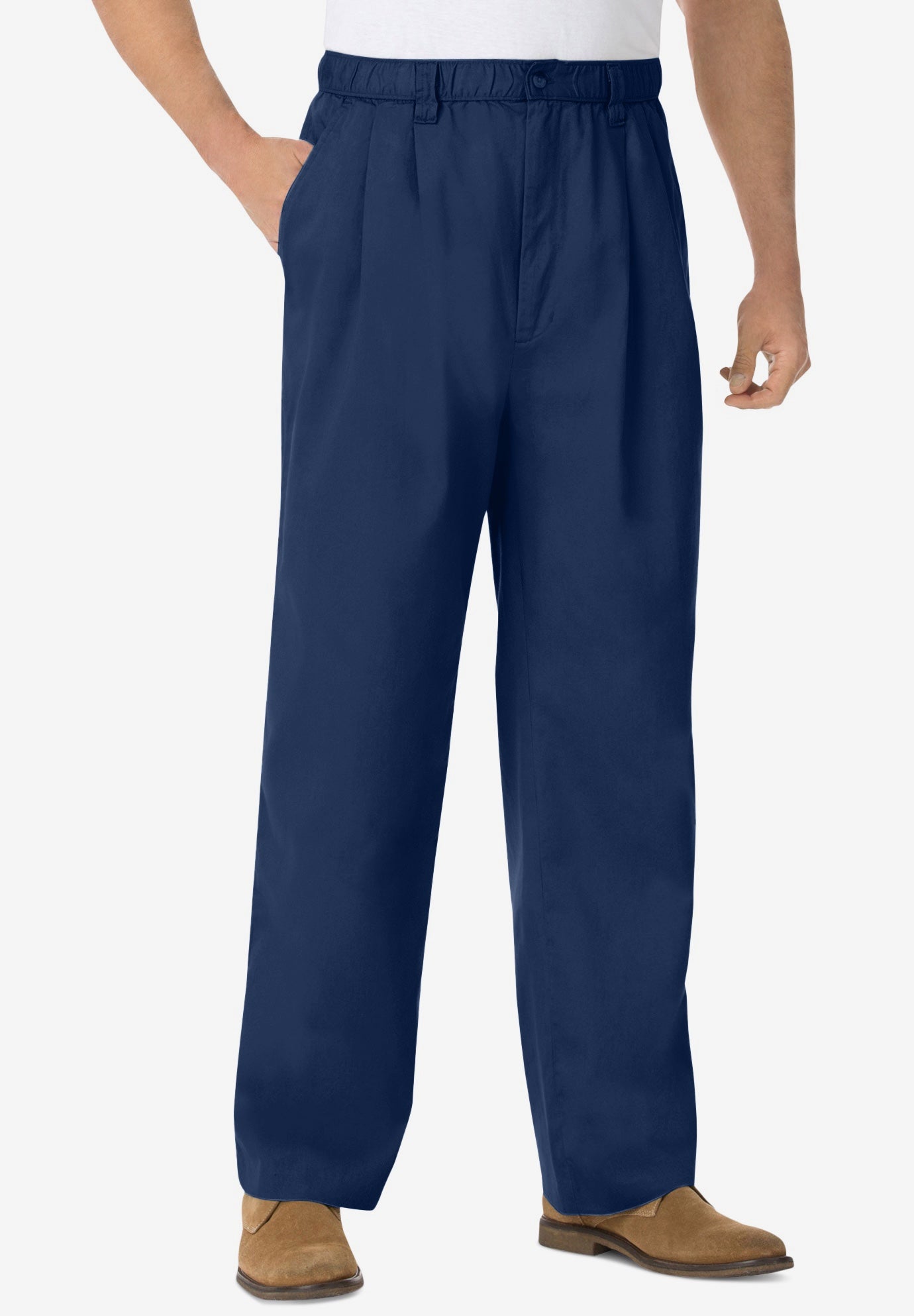 Knockarounds&reg; Full-Elastic Waist Pleated Pants image number 0