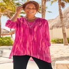 Beaded Beauty Asymmetrical Tunic image number null