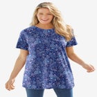 Perfect Printed Crewneck Tunic image number null