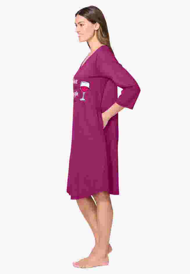 Avenue Body Three-Quarter Sleeve Sleepshirt image number 2