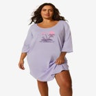 Three-Quarter Sleeve Sleepshirt image number null