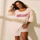 Three-Quarter Sleeve Sleepshirt image number null