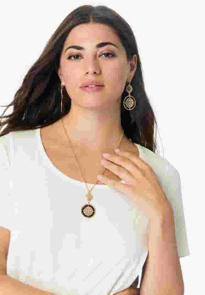 Earring and Necklace Set image number 0