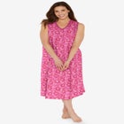 Long Sleeveless Sleepshirt image number null