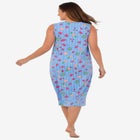 Long Sleeveless Sleepshirt image number null