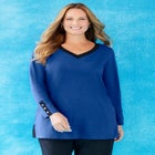 Suprema&reg; Studio Contrast Tunic image number 0