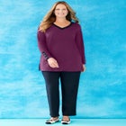 Suprema® Studio Contrast Tunic image number null