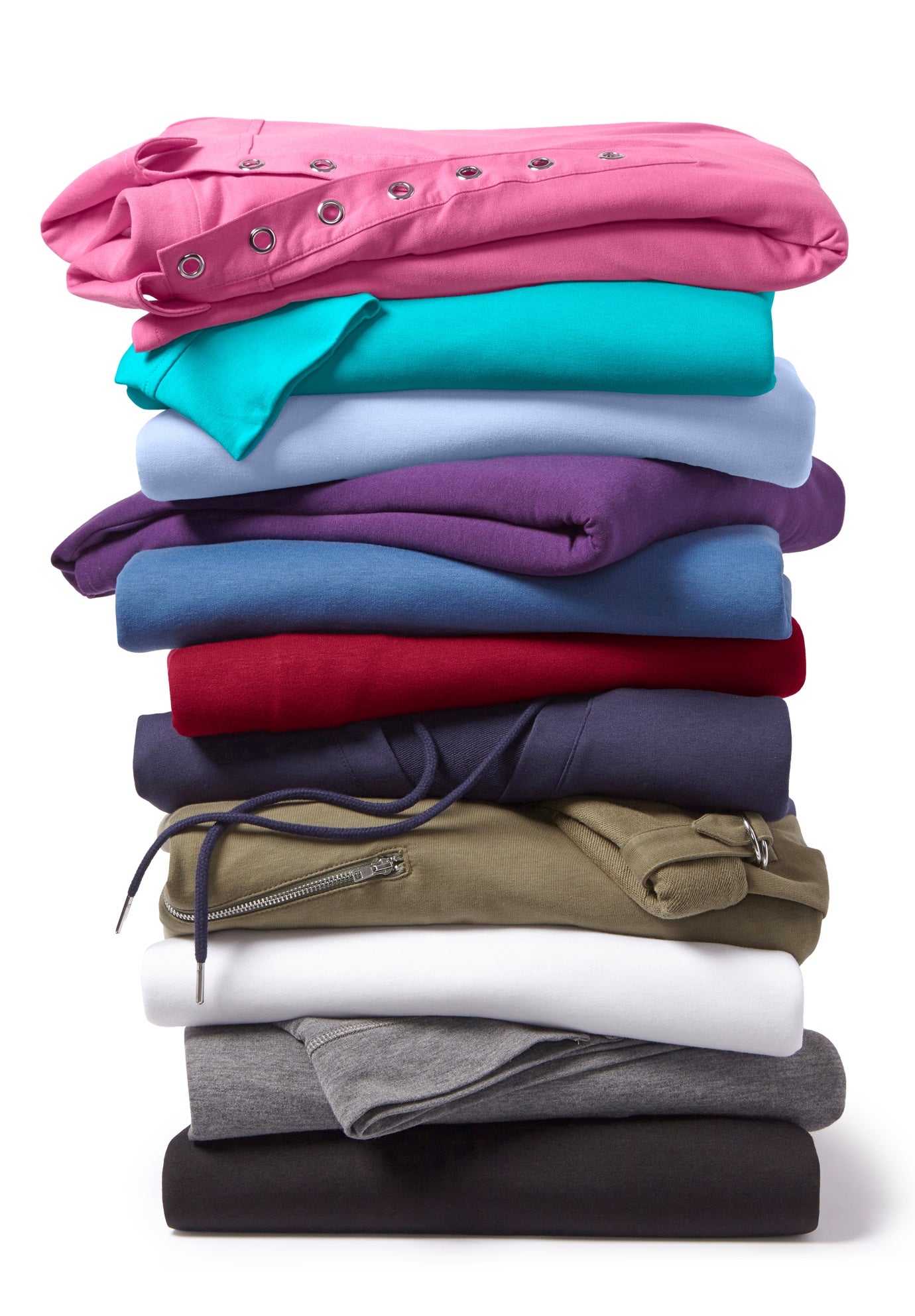 Cloud Knit French Terry Collared Tunic image number 1