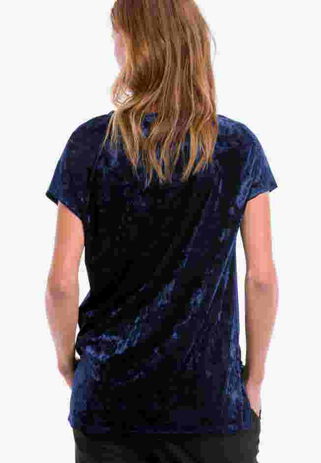 Crushed Velour Tee image number 1
