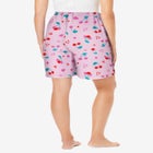 Print Pajama Shorts image number null