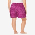 Print Pajama Shorts image number null