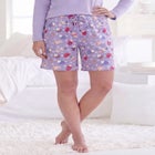 Print Pajama Shorts image number 0