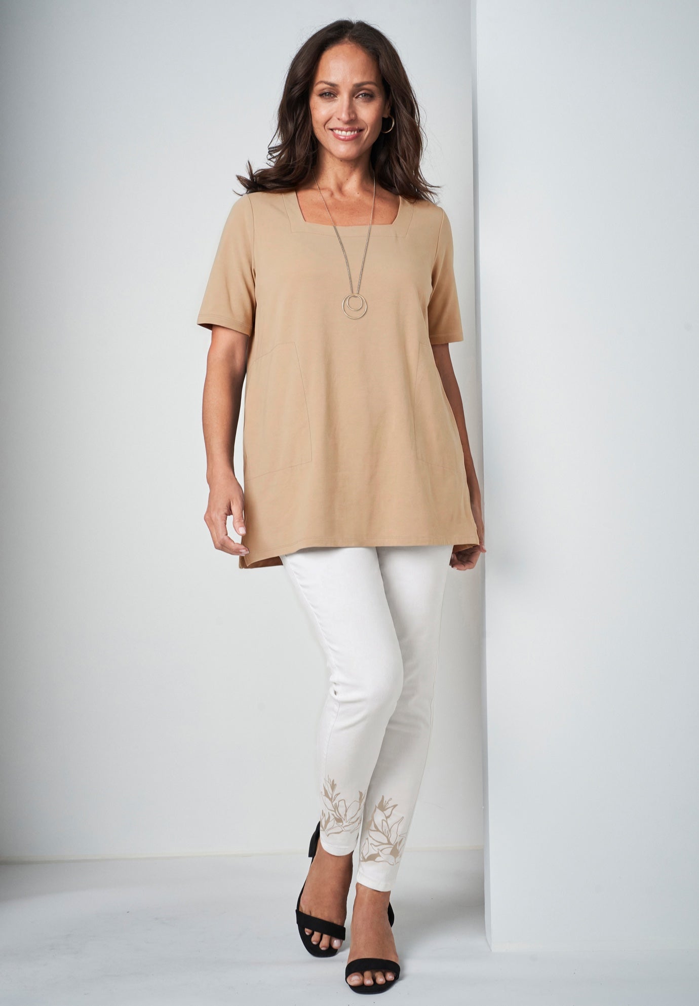 Everyday Stretch Cotton Legging image number 1