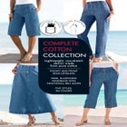 Plus Size Easy-Wear Bermuda Short image number 3