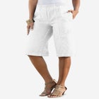 Plus Size Easy-Wear Bermuda Short image number 0