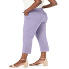 Classic Cotton Denim Capri image number null