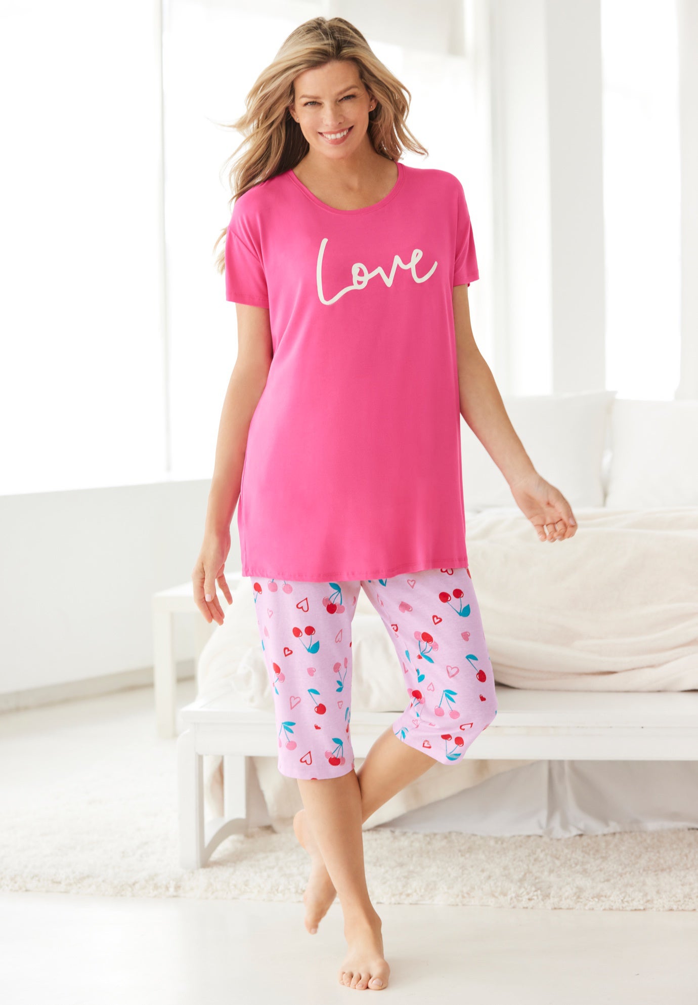 Soft PJ Tunic Tee image number 3