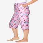 Knit Sleep Capri image number null