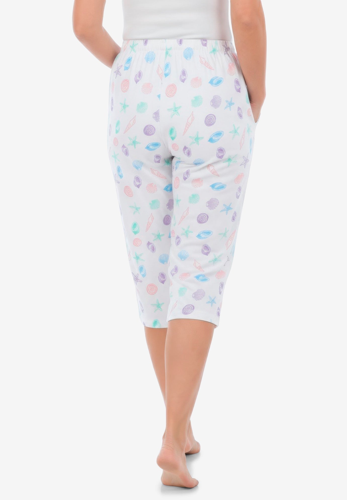 Knit Sleep Capri image number 1