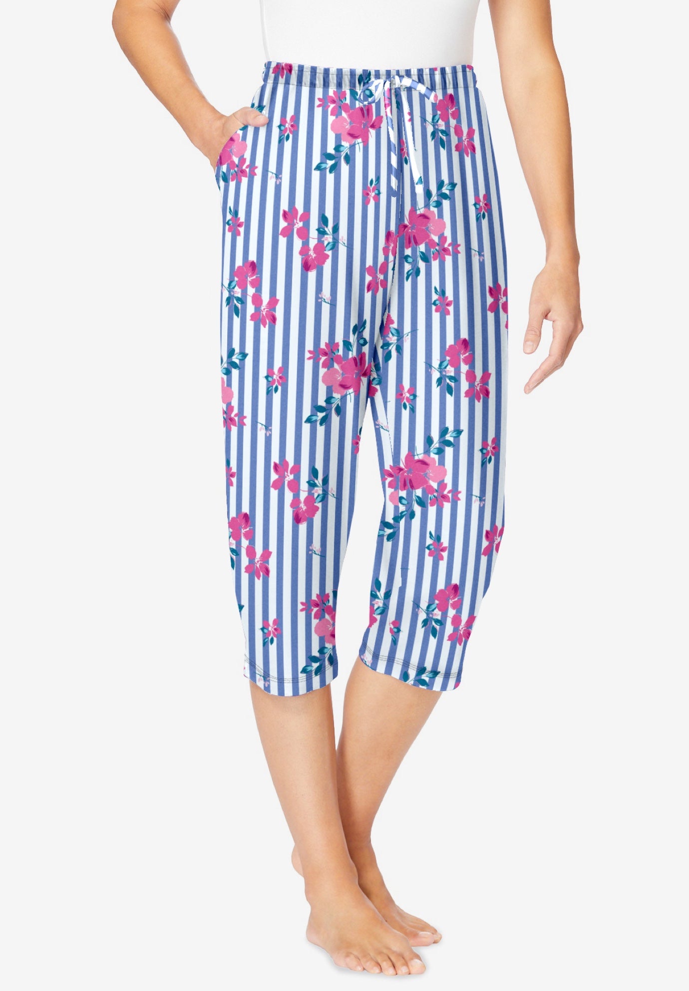 Knit Sleep Capri image number 0