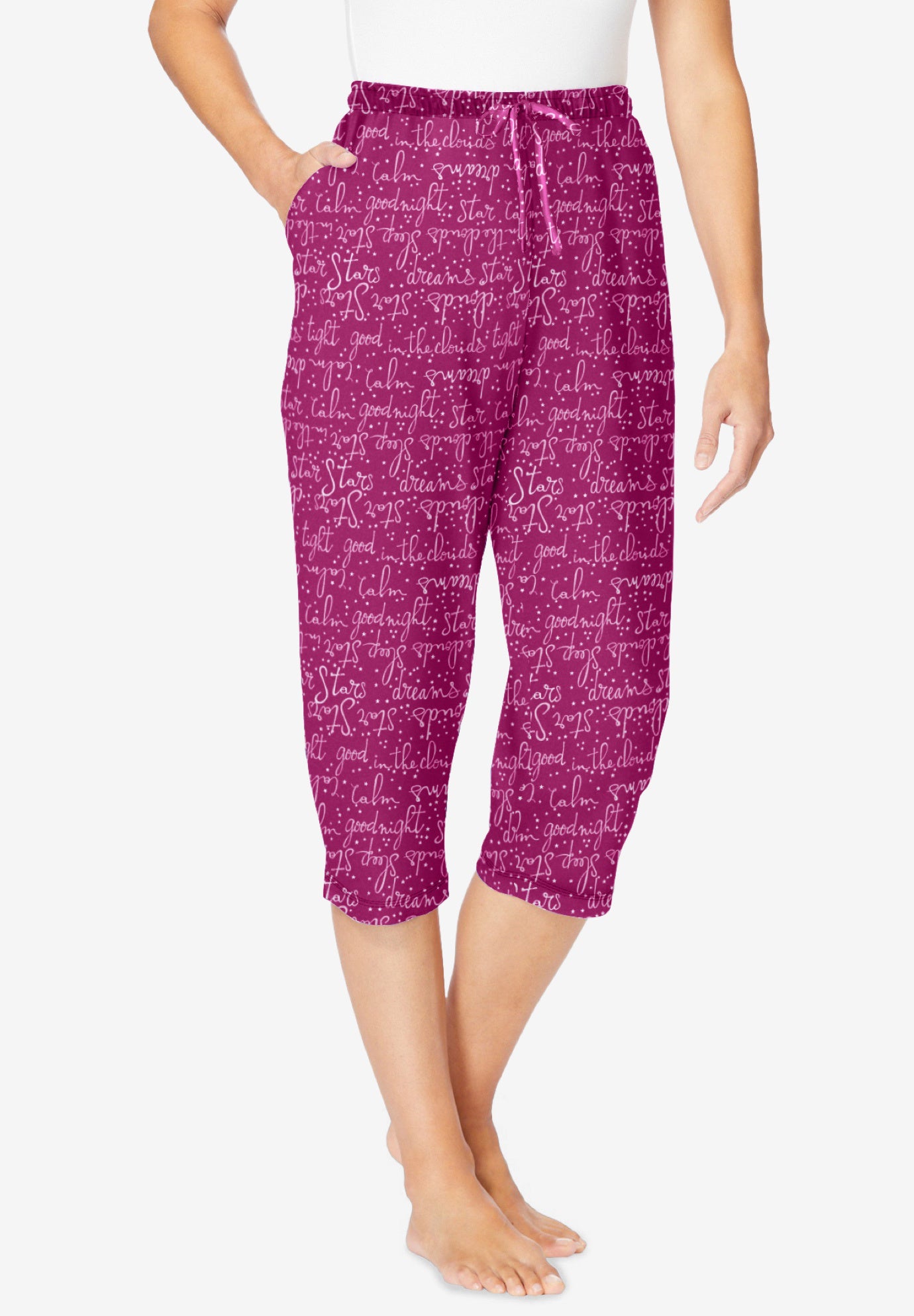 Knit Sleep Capri image number 0