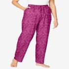 Knit Sleep Pant image number null
