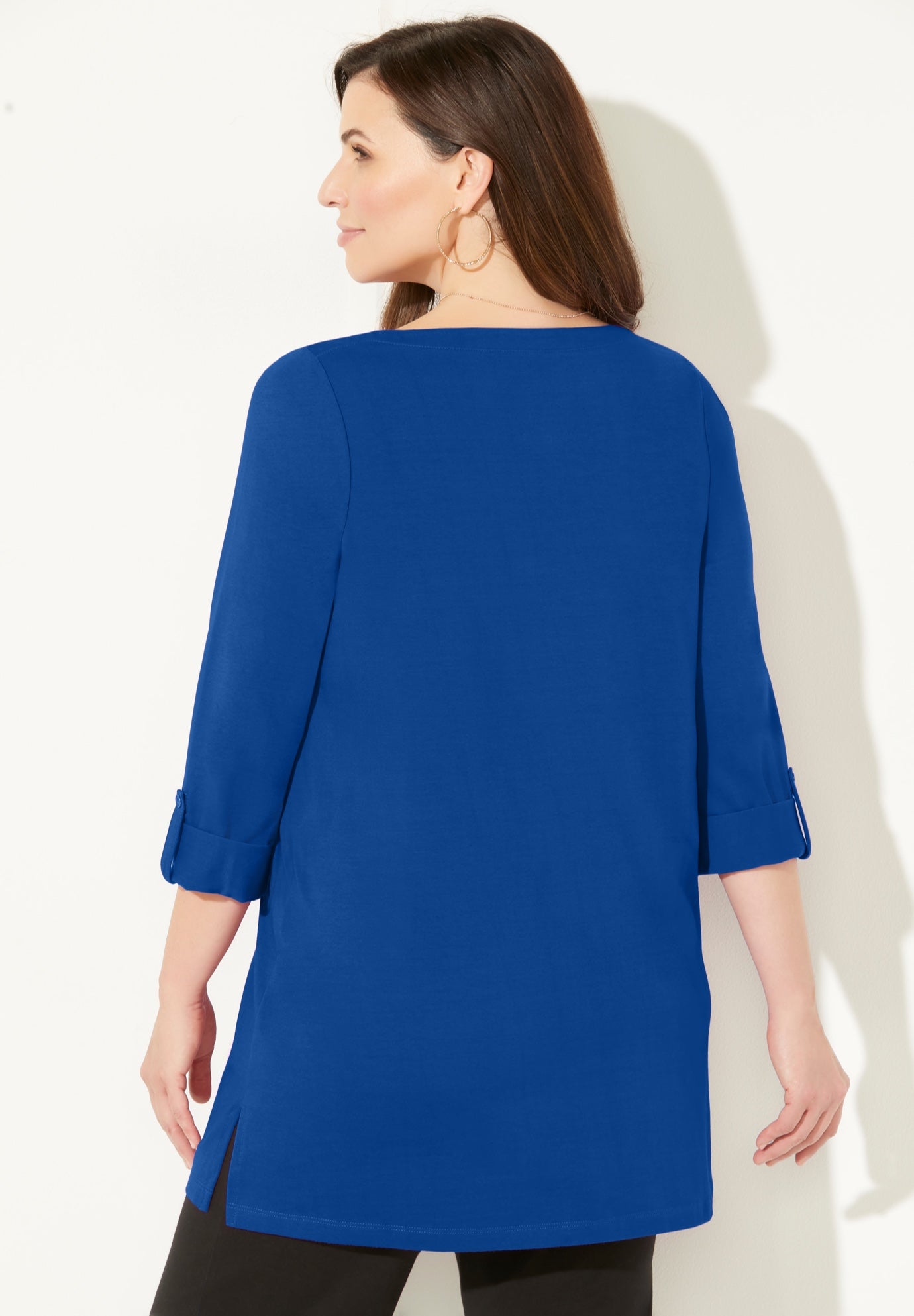 Suprema® Boatneck Tunic Top image number 1
