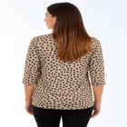 Stretch Cotton V-Neck Tee image number null