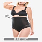 Shadow Stripe Shaper High-Waist Brief image number null