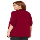 Cloud Knit French Terry Drape Front Cardigan image number null