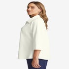 Stretch Knit Crepe Trapeze Tunic image number 3