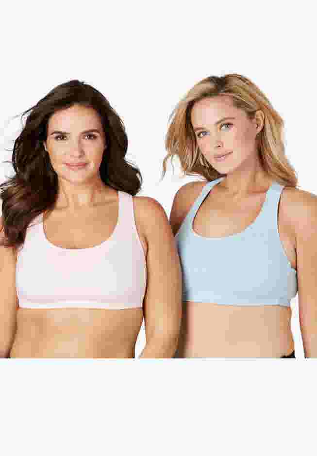 Wireless Sport Bra 2-Pack image number 3