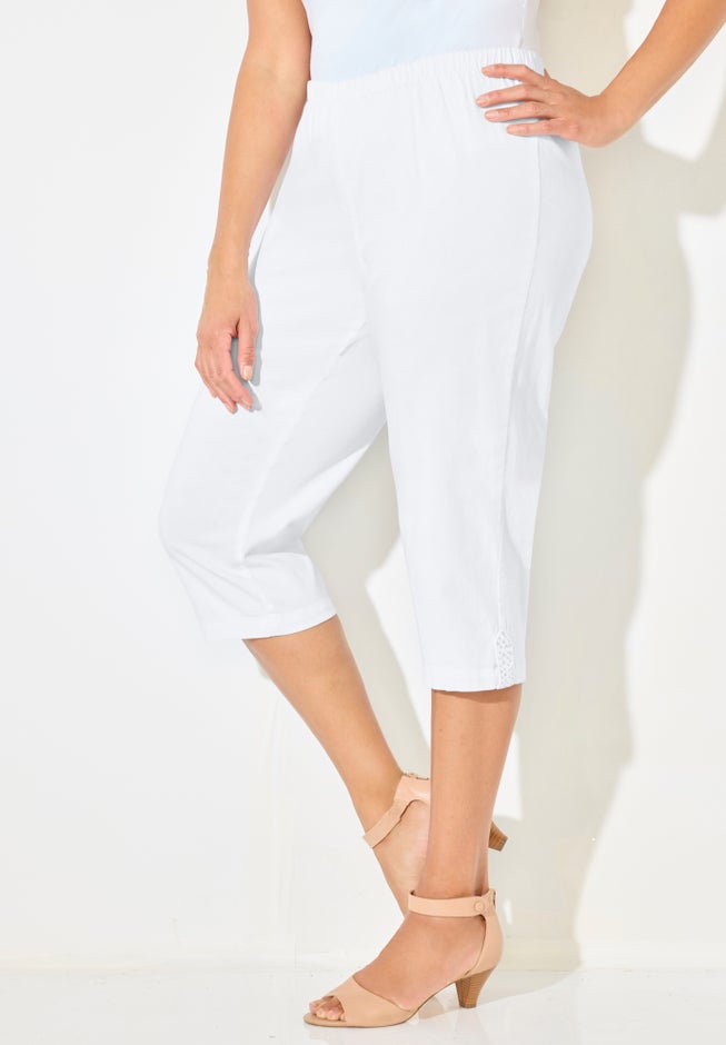 Everyday Capri with Sparkle Hem image number 2