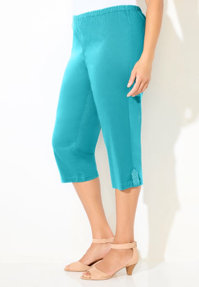 Everyday Capri with Sparkle Hem image number 2