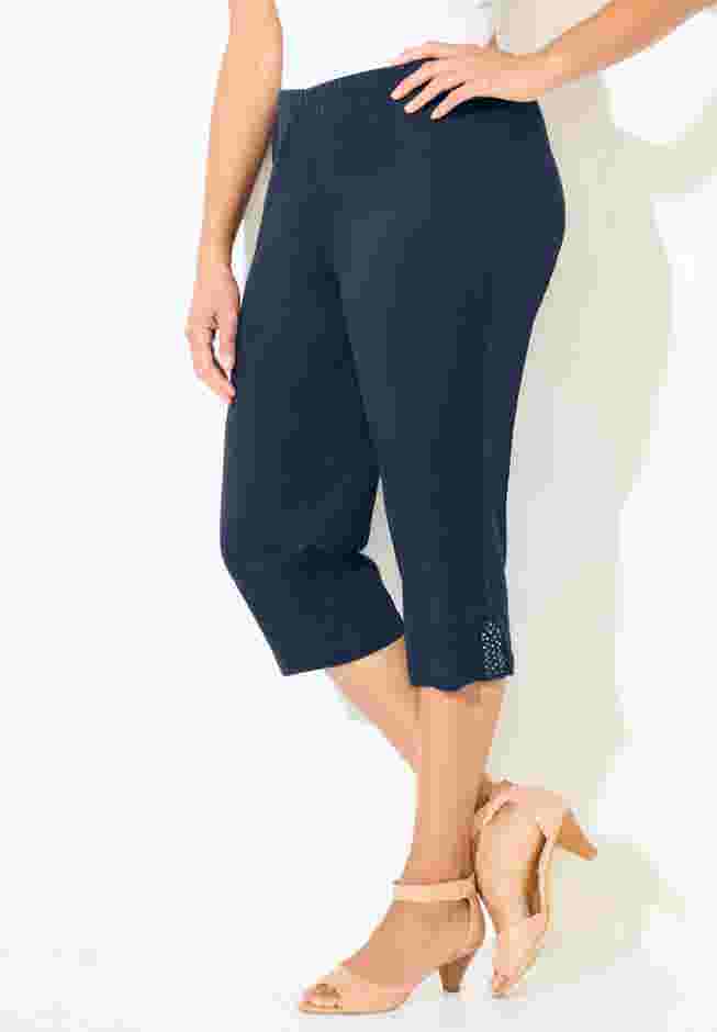 Everyday Capri with Sparkle Hem image number 0