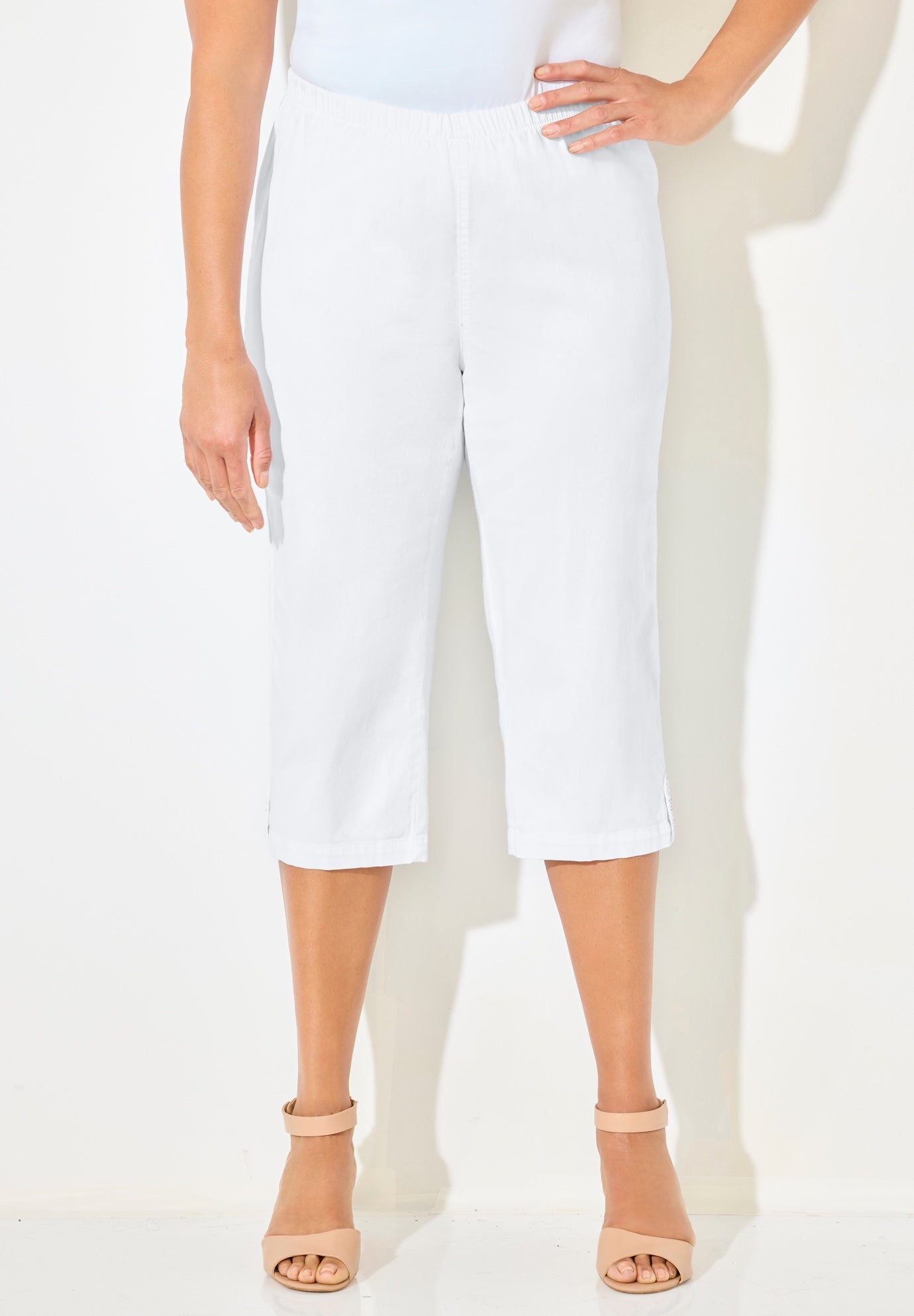 Everyday Capri with Sparkle Hem image number 0